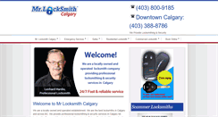 Desktop Screenshot of mrlocksmithcalgary.com